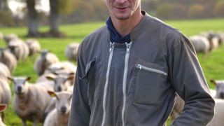 Avec deux périodes d’agnelages, les brebis de Benoît Daudon occupent le bâtiment en alternance, et valorisent l’herbe au pâturage. © JA Creuse Avec deux périodes d’agnelages, les brebis de Benoît Daudon occupent le bâtiment en alternance, et valorisent l’herbe au pâturage. © JA Creuse
